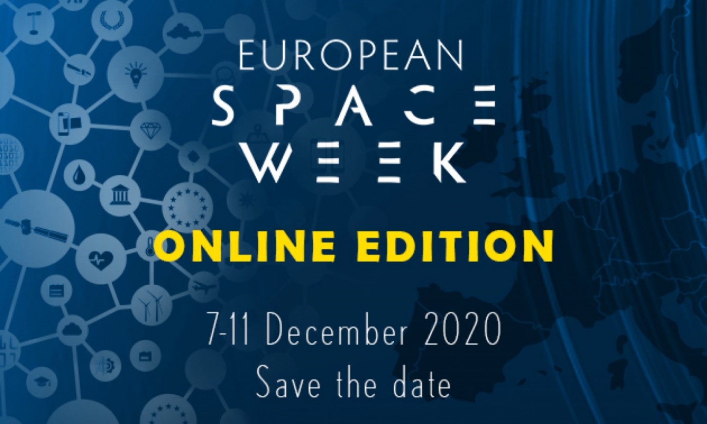 活躍的12月 : 2020歐洲太空週與用戶諮詢平台